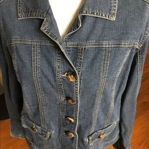 NORTHSTYLE WOMEN'S LIGHTWEIGHT DENIM JACKET SZ L    New but no tag